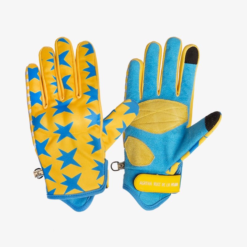 By City Glam Man Gloves in Yellow - available at Veloce Club