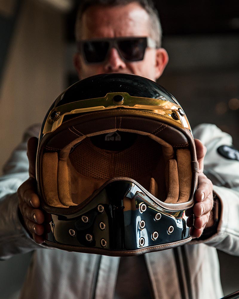 By City The Rock Helmet in Gloss Black