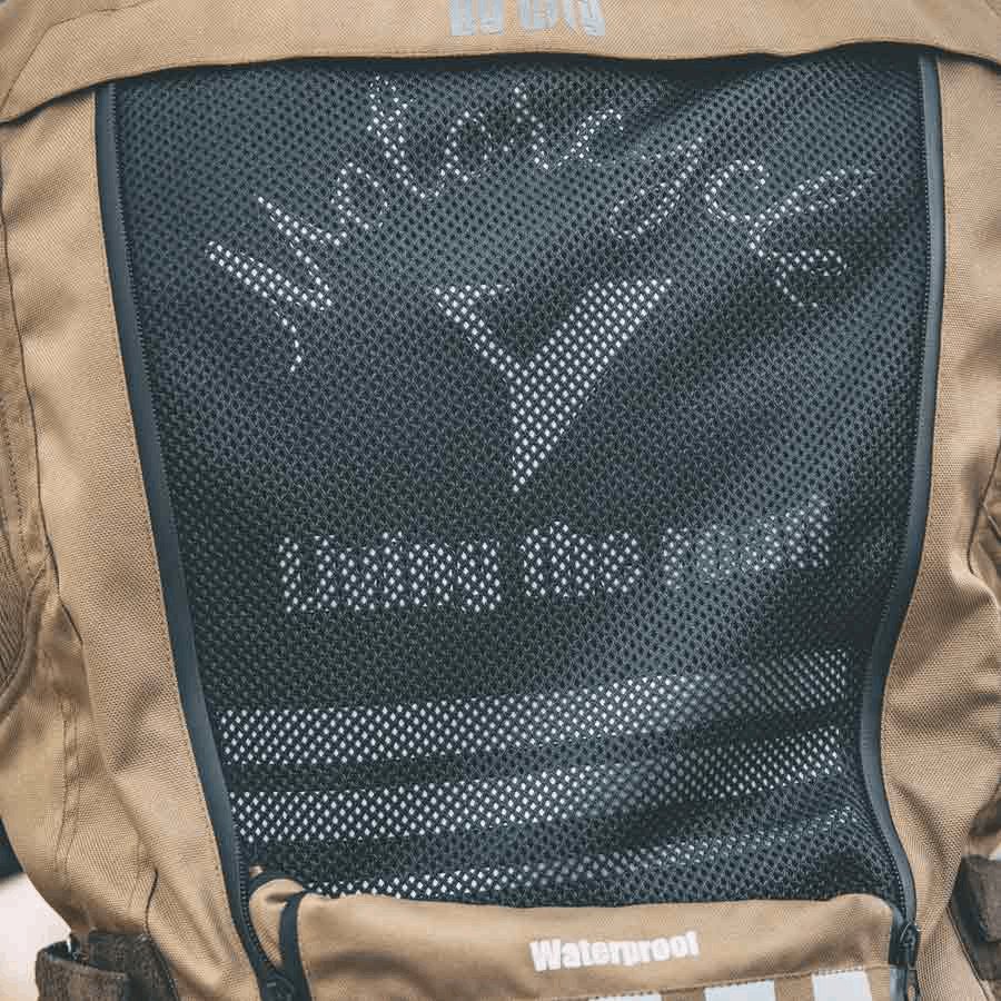 By City Emirates Touring Textile Jacket in Brown 